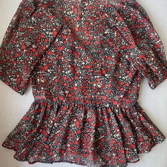 Long Sleeve Florral Blouse - Picture 4 of 6